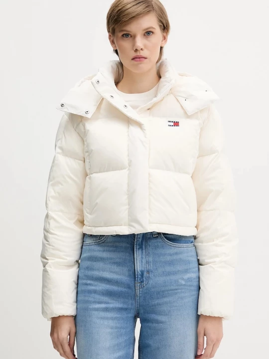 Obrázek produktu Tommy Jeans Péřová bunda Tommy Jeans béžová