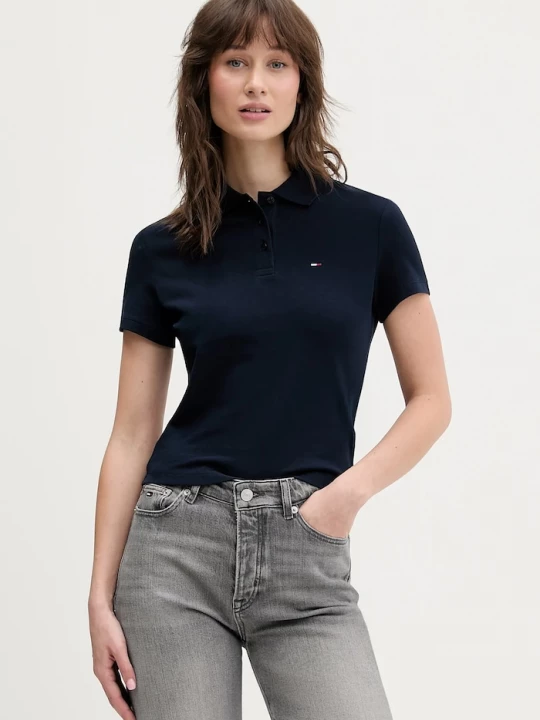Obrázek produktu Tommy Jeans Polo tričko Tommy Jeans námořnická modř