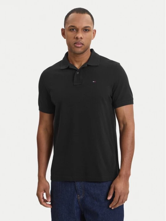Obrázek produktu Tommy Jeans Polokošile DM0DM22711 Černá Regular Fit