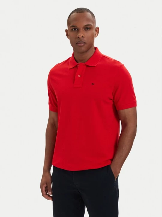 Obrázek produktu Tommy Jeans Polokošile DM0DM22711 Červená Regular Fit