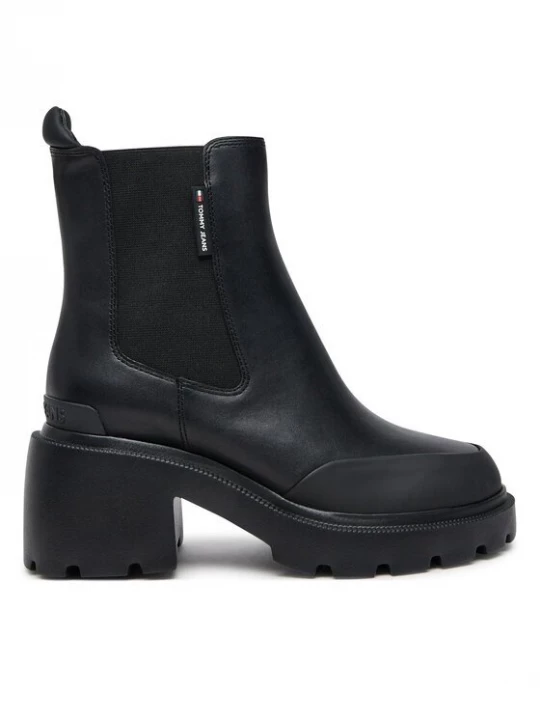 Obrázek produktu Tommy Jeans Polokozačky Tjw Mid Heel Chelsea Boot EN0EN02681 Černá