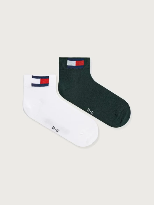Obrázek produktu Tommy Jeans ponožky 2-pack zelená