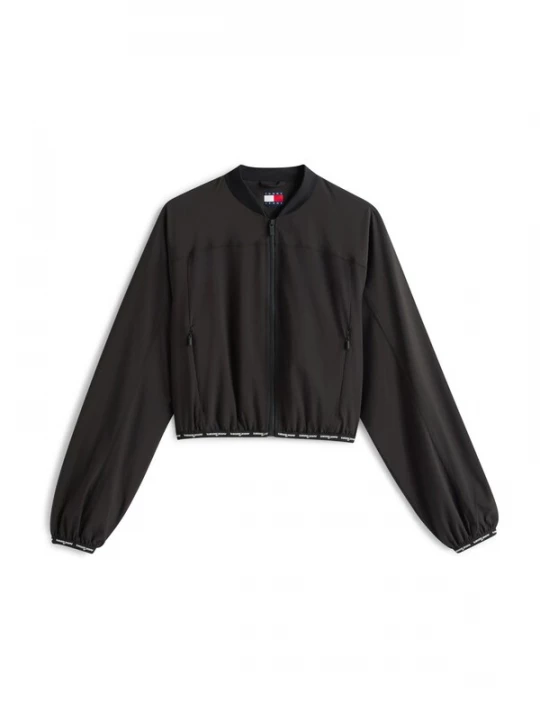 Obrázek produktu Tommy Jeans Přechodná bunda černá / bílá