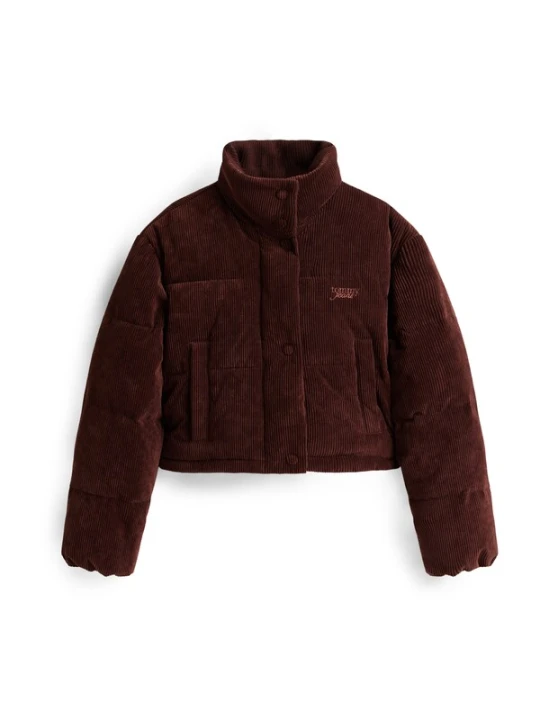 Obrázek produktu Tommy Jeans Přechodná bunda čokoládová