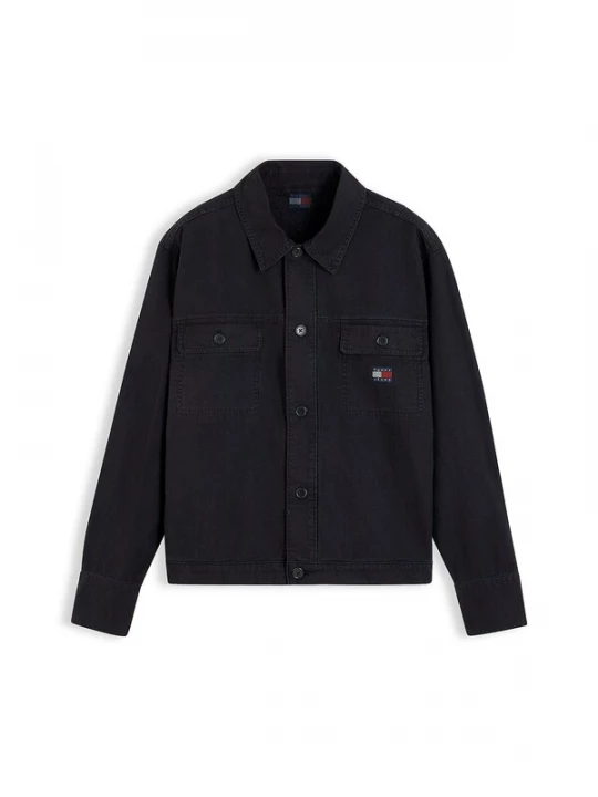 Obrázek produktu Tommy Jeans Přechodná bunda 'Essential' černá džínovina