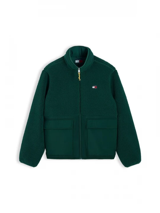 Obrázek produktu Tommy Jeans Přechodná bunda 'ESSENTIAL' tmavě zelená