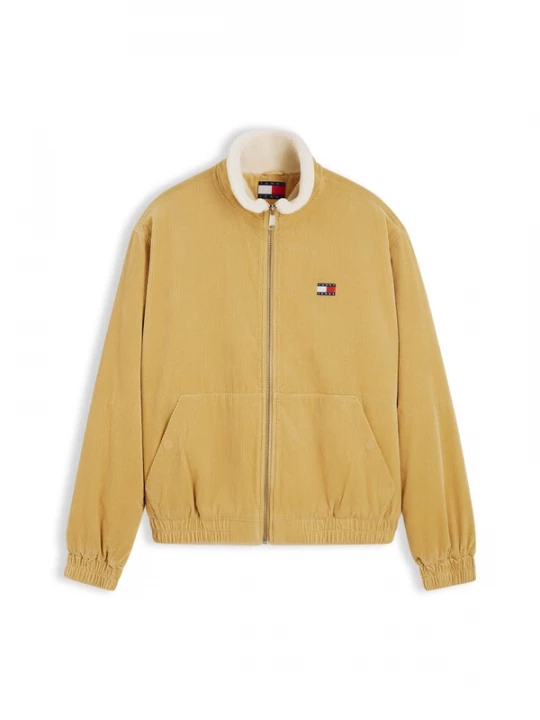Obrázek produktu Tommy Jeans Přechodná bunda hořčicová / offwhite