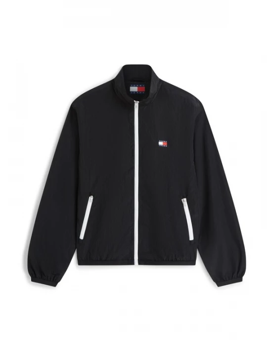 Obrázek produktu Tommy Jeans Přechodná bunda 'Logo Ripstop Relaxed' černá