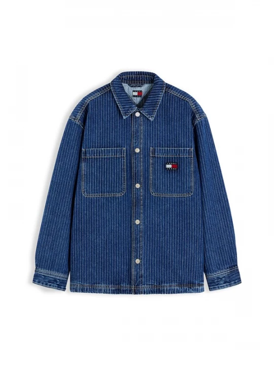 Obrázek produktu Tommy Jeans Přechodná bunda modrá džínovina / světlemodrá