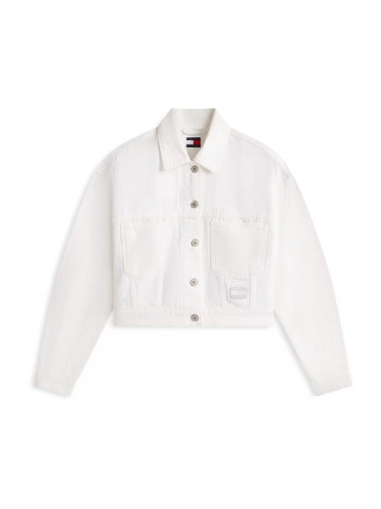 Obrázek produktu Tommy Jeans Přechodná bunda režná / bílá džínovina