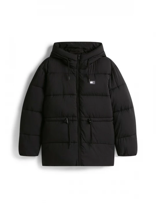 Obrázek produktu Tommy Jeans Přechodná bunda šedá / černá / bílá
