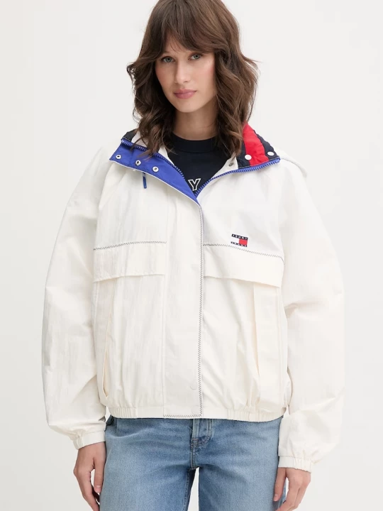 Obrázek produktu Tommy Jeans přechodová bunda dámská béžová