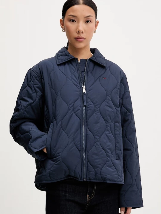 Obrázek produktu Tommy Jeans přechodová bunda dámská námořnická modř