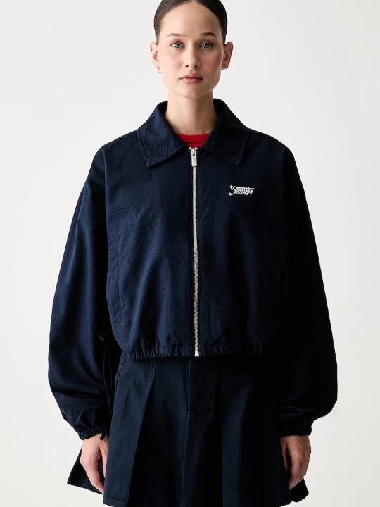 Obrázek produktu Tommy Jeans přechodová bunda dámská námořnická modř