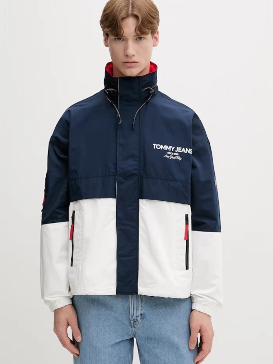 Obrázek produktu Tommy Jeans přechodová bunda pánská námořnická modř
