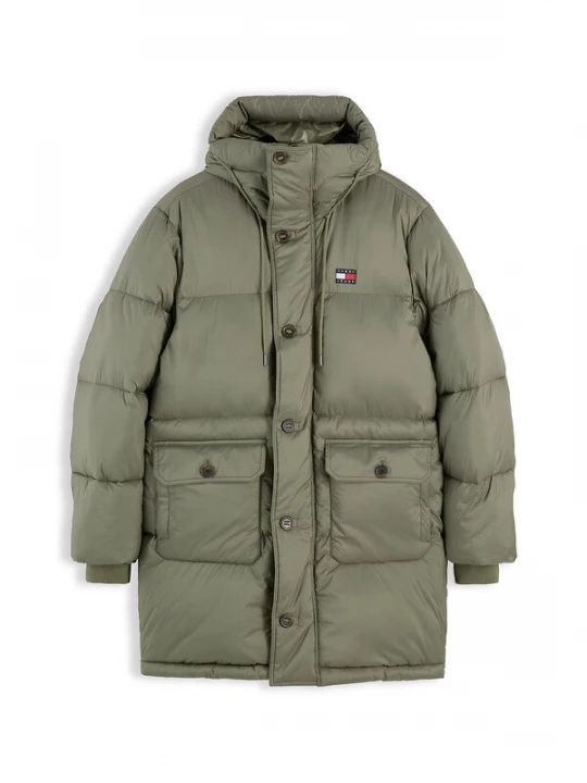 Obrázek produktu Tommy Jeans Přechodová parka olivová