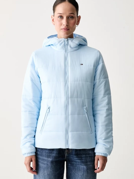 Obrázek produktu Tommy Jeans prošívaná bunda dámská modrá