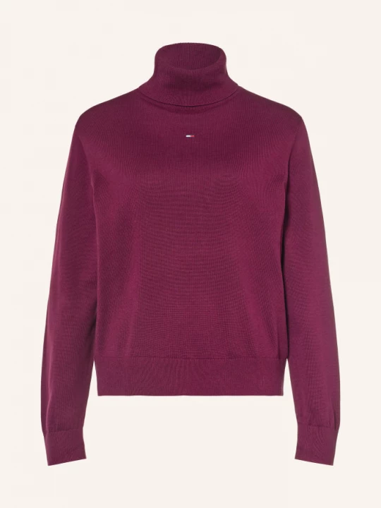Obrázek produktu Tommy Jeans Rolák tmavě červená