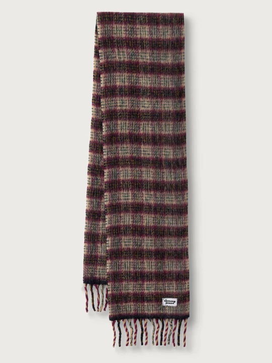 Obrázek produktu Tommy Jeans šála dámská s vlnou béžová