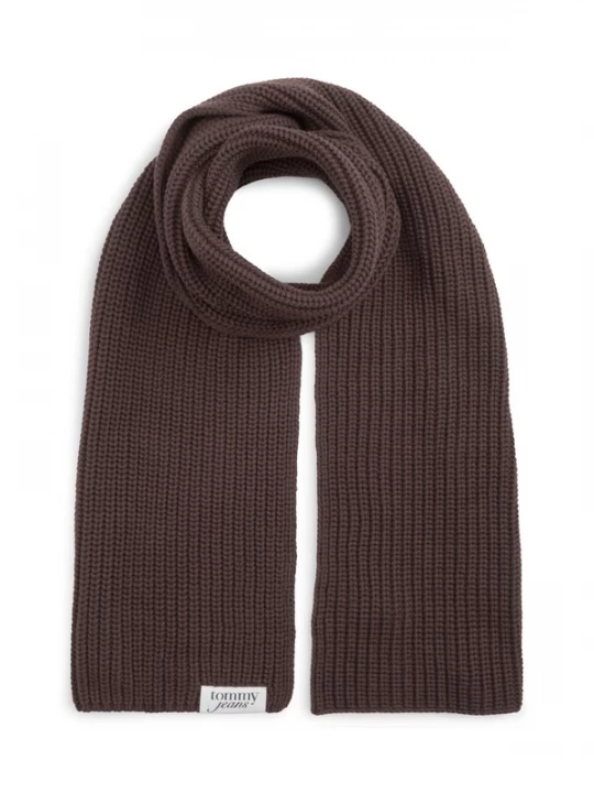 Obrázek produktu Tommy Jeans Šála tmavě hnědá