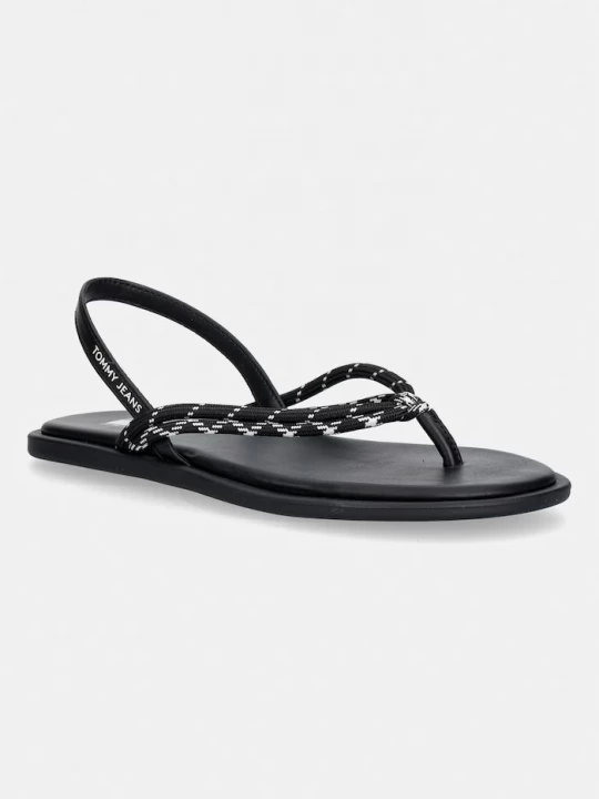 Obrázek produktu Tommy Jeans sandály dámské TJW CASUAL ROPE SANDAL černá