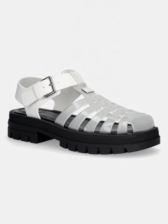 Obrázek produktu Tommy Jeans sandály s otevřenou patou dámské TJW JELLY FISHERMAN SANDAL bílá