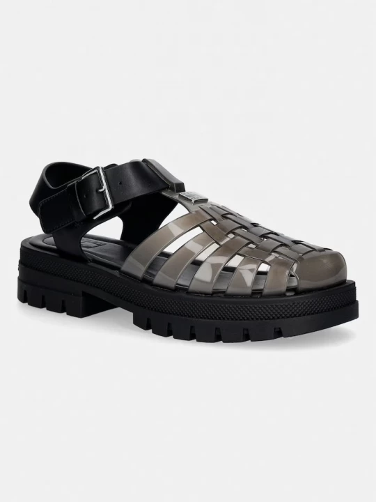 Obrázek produktu Tommy Jeans sandály s otevřenou patou dámské TJW JELLY FISHERMAN SANDAL černá
