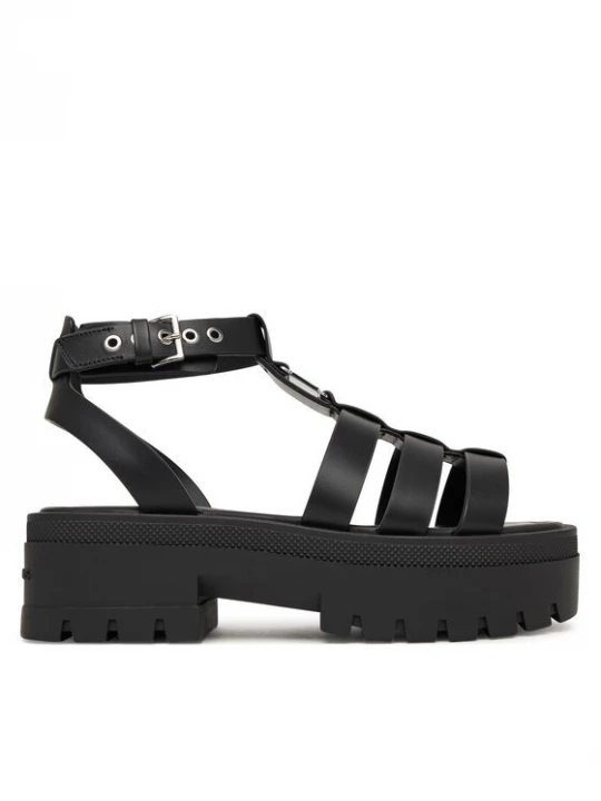 Obrázek produktu Tommy Jeans Sandály Tjw Fisherman Leather Max Sandal EN0EN02943 Černá