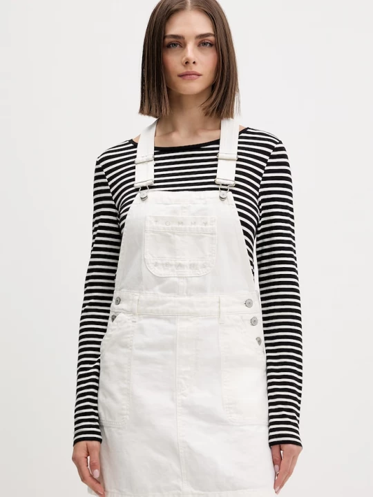 Obrázek produktu Tommy Jeans šaty džínové bílá