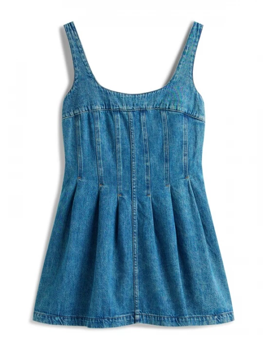 Obrázek produktu Tommy Jeans Šaty modrá džínovina