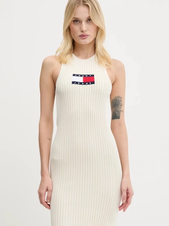 Obrázek produktu Tommy Jeans Šaty Tommy Jeans béžová
