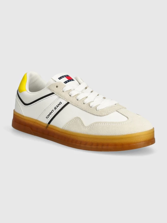 Obrázek produktu Tommy Jeans Sneakers boty TJM LEATHER RETRO CUPSOLE bílá