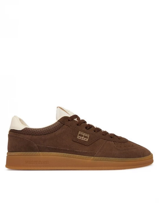 Obrázek produktu Tommy Jeans Sneakersy The Greenwich Edge Suede EM0EM01732 Tmavě hnědá