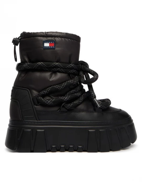 Obrázek produktu Tommy Jeans Sněhule Tjw Platform Nylon Snowboot Wl EN0EN03163 Černá