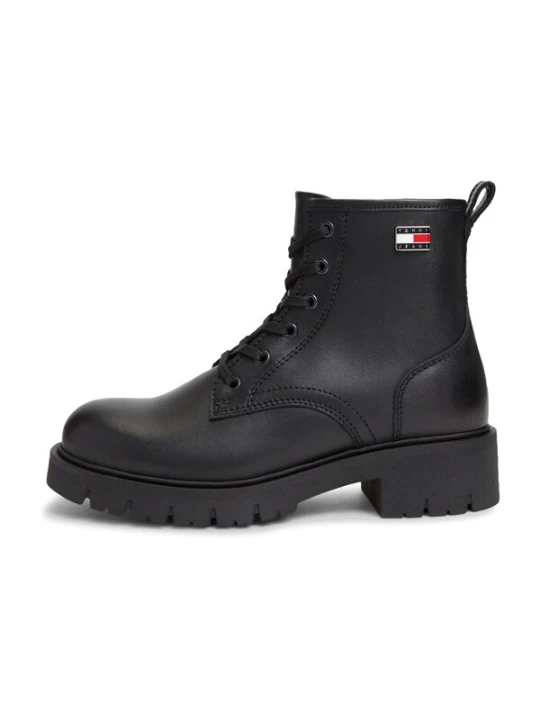 Obrázek produktu Tommy Jeans Šněrovací kozačky černá