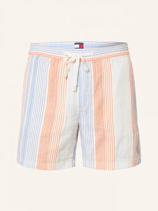 Obrázek produktu Tommy Jeans Šortky krémová / oranžová / modrá