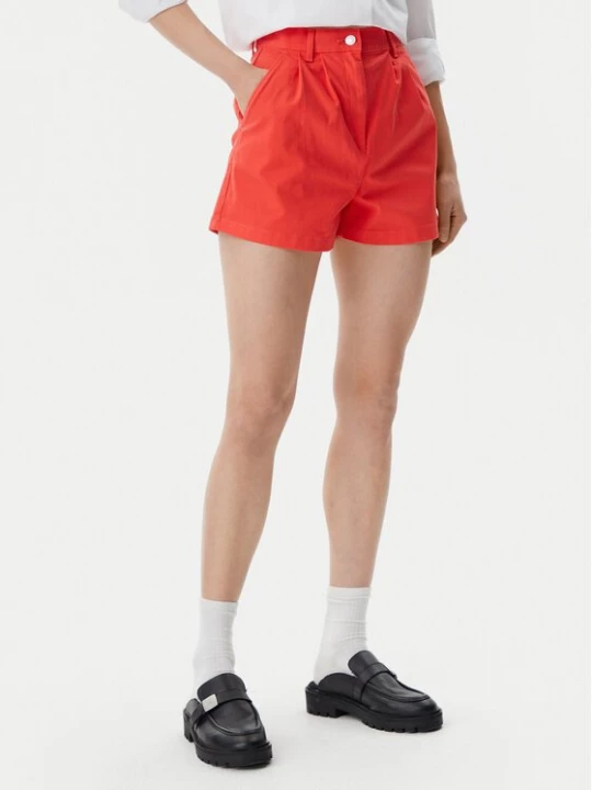 Obrázek produktu Tommy Jeans Šortky z materiálu Claire DW0DW21643 Oranžová Regular Fit