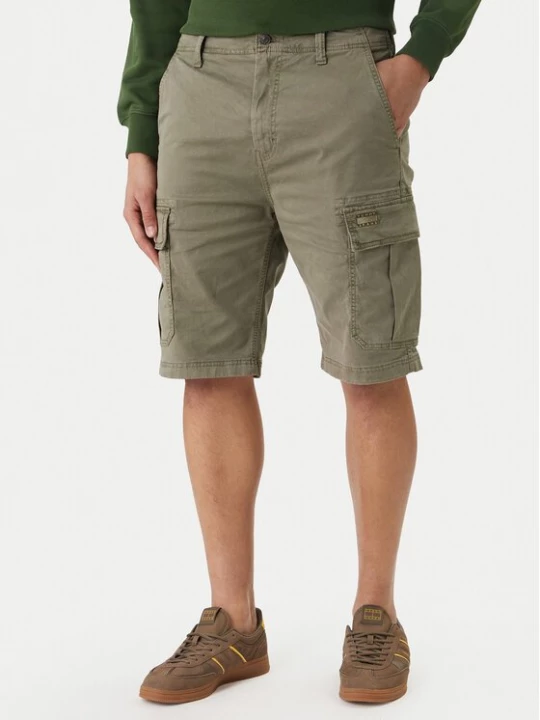 Obrázek produktu Tommy Jeans Šortky z materiálu Otis DM0DM22831 Zelená Regular Fit