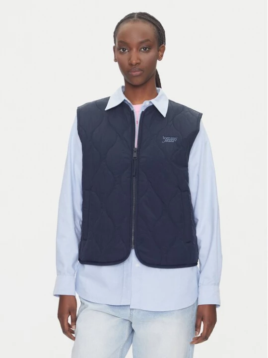 Obrázek produktu Tommy Jeans Sportovní vesta Onion DW0DW21184 Tmavomodrá Regular Fit