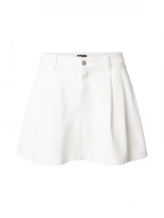 Obrázek produktu Tommy Jeans Sukně bílá džínovina