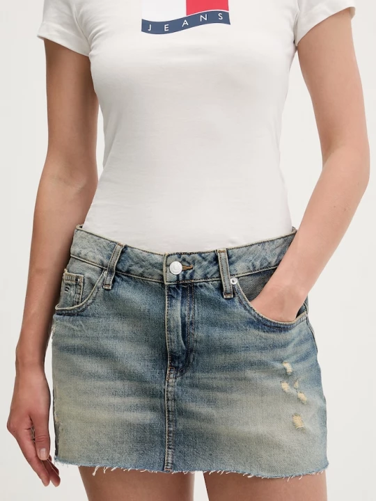 Obrázek produktu Tommy Jeans sukně džínová modrá