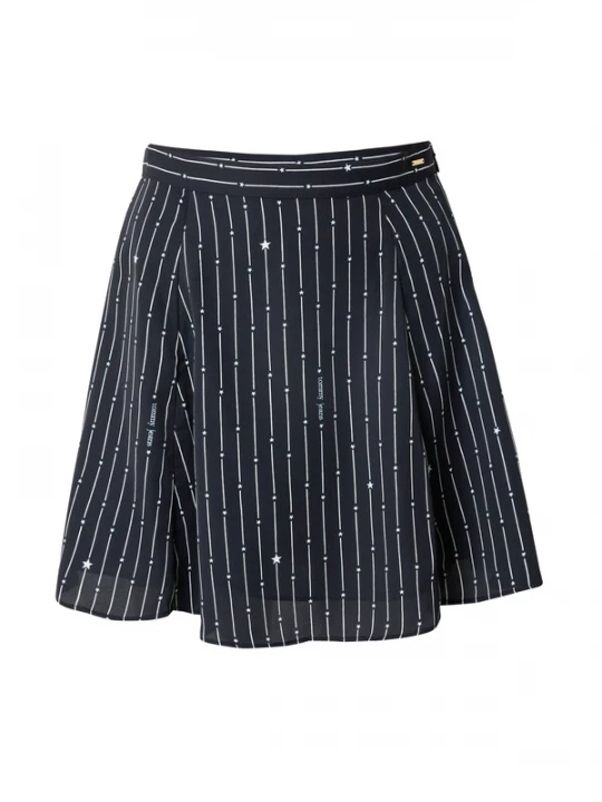 Obrázek produktu Tommy Jeans Sukně 'MOUNTAIN STARDUST' černá / bílá