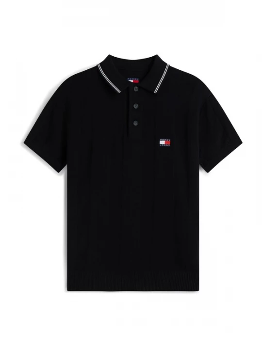 Obrázek produktu Tommy Jeans Svetr černá / bílá