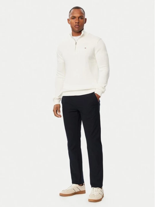 Obrázek produktu Tommy Jeans Svetr DM0DM21654 Bílá Slim Fit