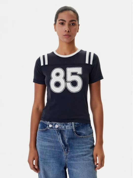 Obrázek produktu Tommy Jeans T-Shirt DW0DW22760 Tmavomodrá