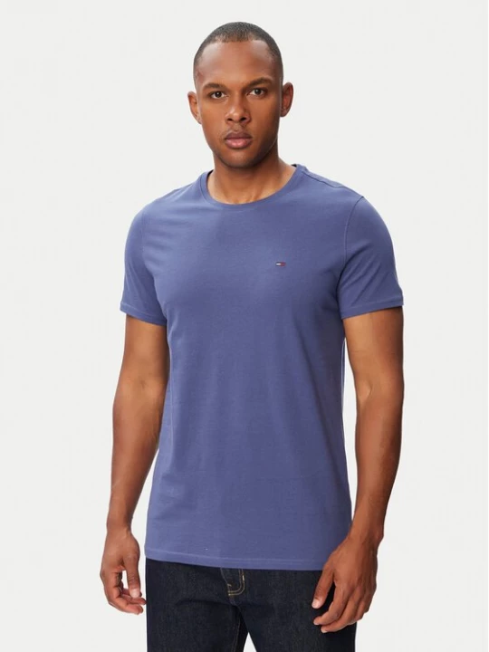 Obrázek produktu Tommy Jeans T-Shirt Jersey DM0DM04411 Modrá Slim Fit