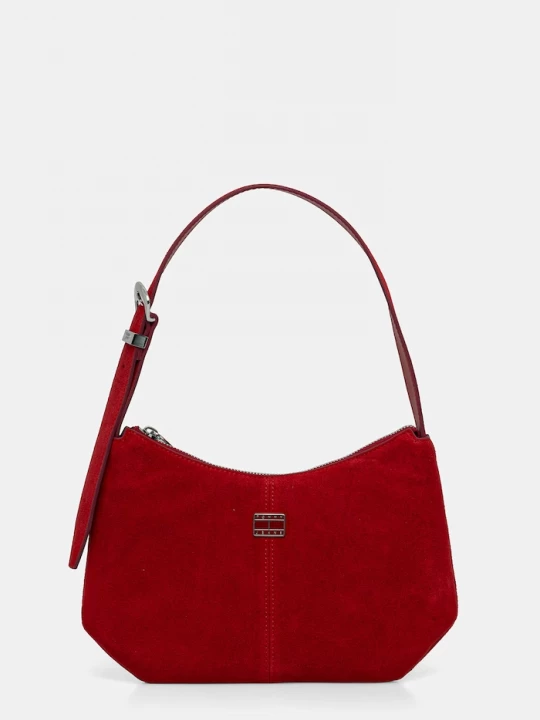 Obrázek produktu Tommy Jeans taška dámská semišová červená
