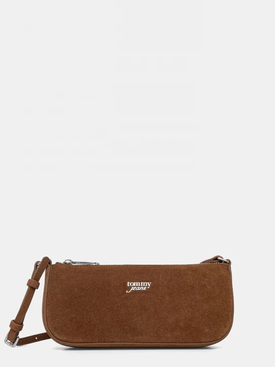 Obrázek produktu Tommy Jeans taška dámská z imitace semiše hnědá