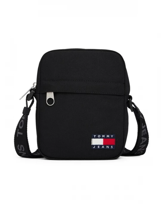 Obrázek produktu Tommy Jeans Taška přes rameno 'Essential Flag Badge' černá