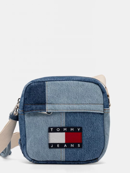 Obrázek produktu Tommy Jeans taška přes rameno pánská džínová modrá